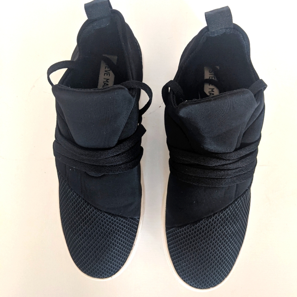 Steve Madden Lancer Women's Black Sneaker